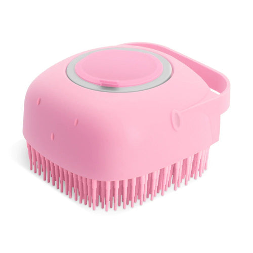 Pet Dog Shampoo Massager Brush Cat Massage Comb Grooming Scrubber