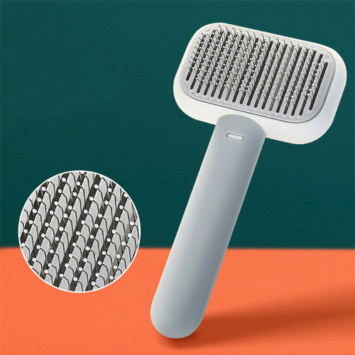 New Pet Cat Dog Hair Brush Hair Massage Comb Open-Knot Brush Grooming