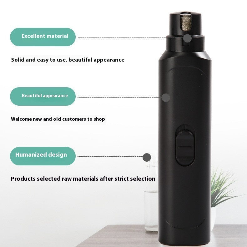 Pet Nail Grinder Dog Cat Battery Model Nail Trimmer Large And Small